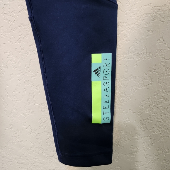 ADIDAS Stella Sport Stella McCartney Workout Athletic Legging Medium - Picture 2 of 5